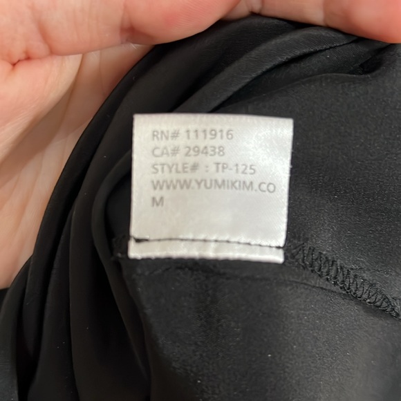 Black Yumi Kim Women’s Blouse - Picture 6 of 6